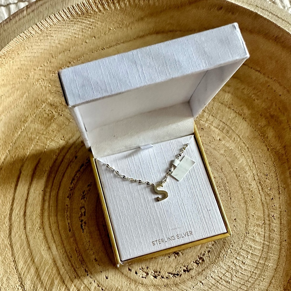 Sterling silver necklace